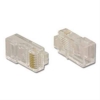 PT-05E88-50UL 8P8C RJ-45 Stranded and Solid Conductor Cable Plug 50 pk