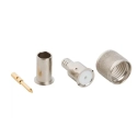 081-115N-1000 Mini UHF Crimp Plug Connector for RG-58/U RG-58A/U