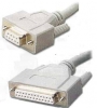 S-25F9F-3 3 Foot DB25 Female to DB9 Female AT Serial Cable