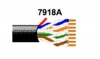 7918A 24/4 Pair Cat5e Solid UV and Oil Resistant Cable
